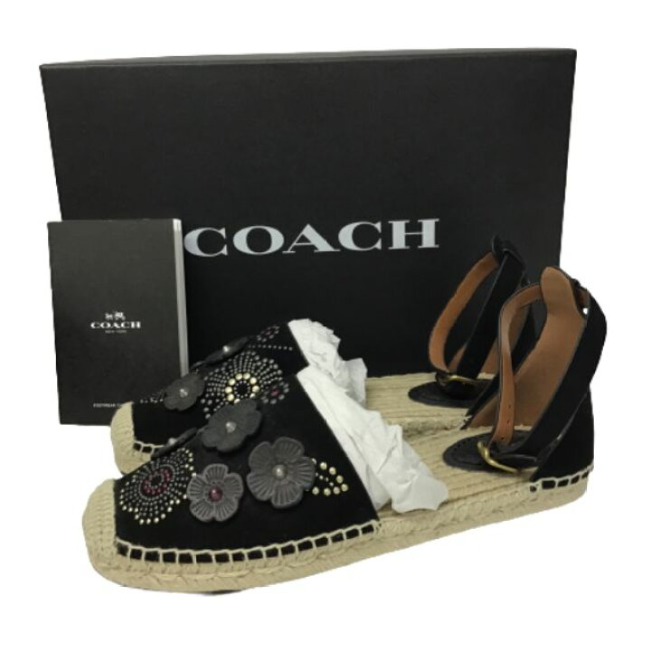 楽天市場】【未使用】【レディース】COACH/コーチ/エスパドリーユ 