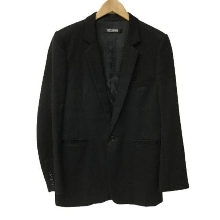 RAF SIMONS テーラードジャケット ブラック 2006-2007 48