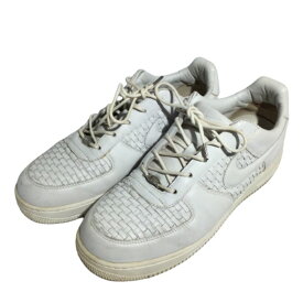【中古】【メンズ】NIKE AIR FORCE 1 LOW LUX WHITE LEATHER MESH AF1 ナイキ エアフォース1 エアフォース ラックス ホワイト 309238-111-00 28cm 箱なし