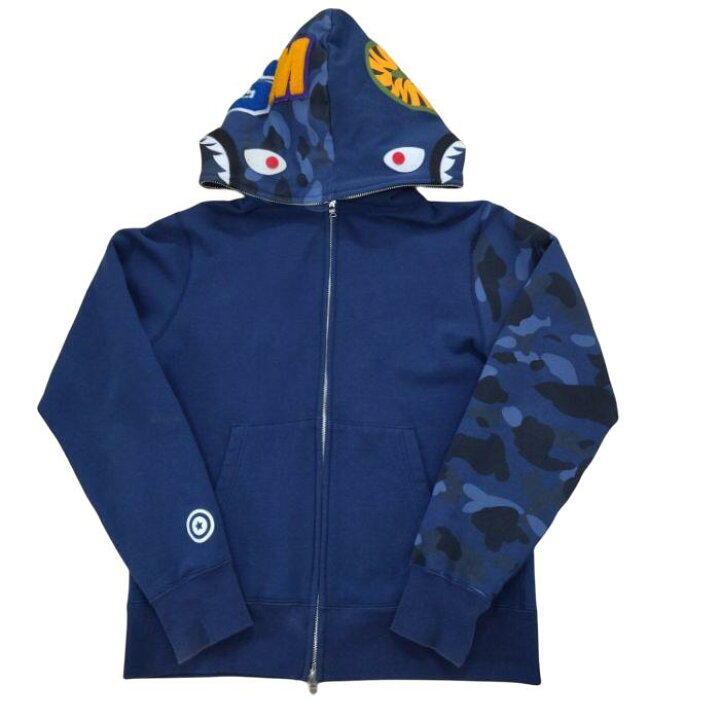 楽天市場】【中古】【メンズ】A BATHING APE shark full zip hoodie ア 