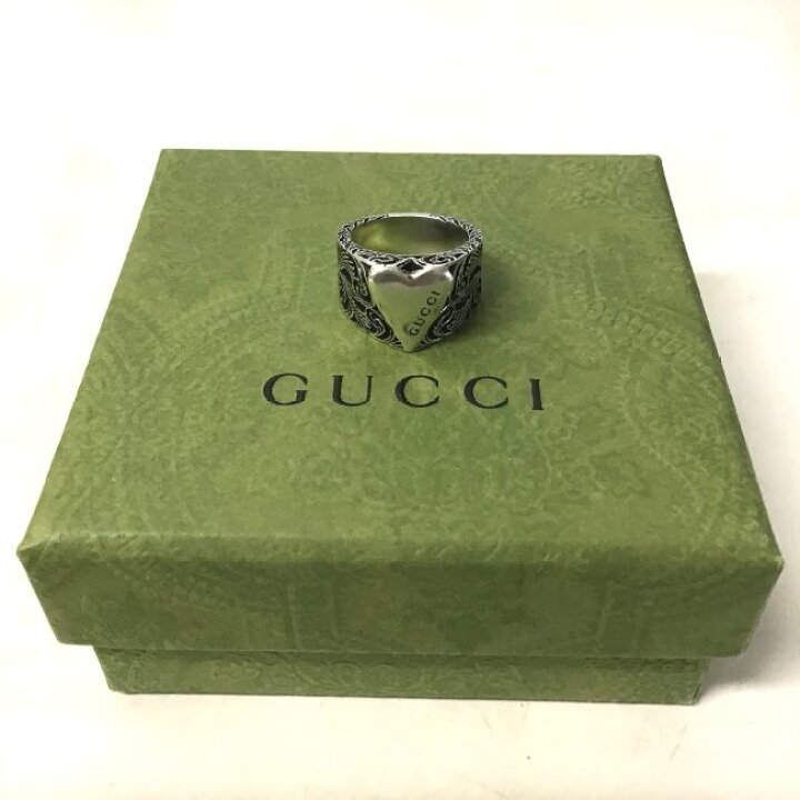楽天市場】【併売】【中古】【レディース】GUCCI グッチ heart ring 