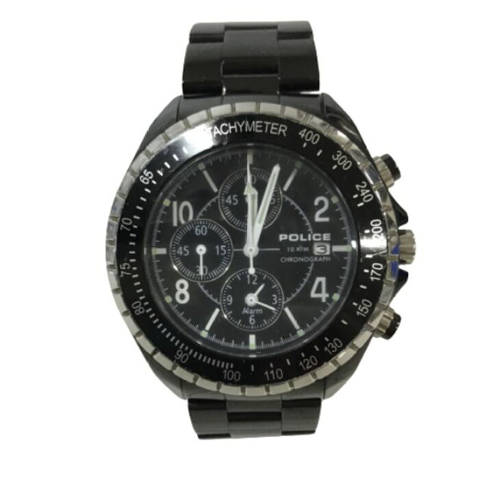 楽天市場】【中古】 【メンズ】POLICE ポリス クロノグラフ マルチ 