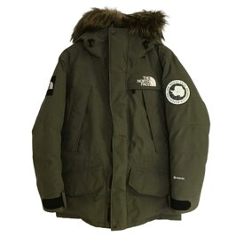 【併売】【中古】【メンズ】the north face ザノースフェイス アンタークティカパーカー nd91807 カーキグリーン xs