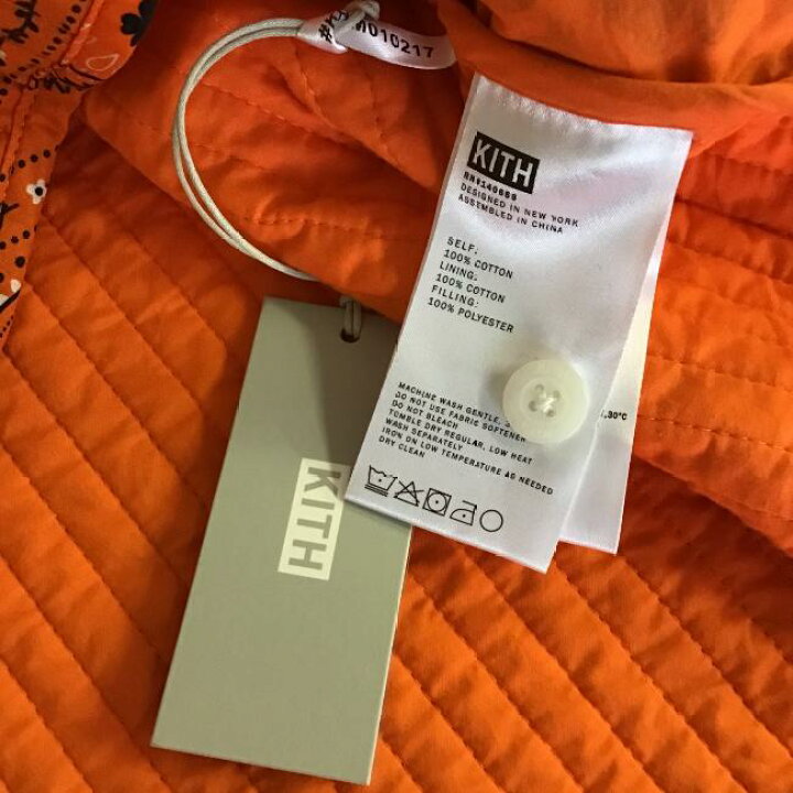 楽天市場】【併売】【中古】【メンズ】kith キス Bradford Quilted 