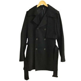 【併売品】【中古】【メンズ】dior ディオール mens coat メンズコート ブラック サイズ46