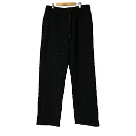 【併売】【中古】【メンズ】 Off-White オフホワイト Off Ao Boucle Casual Pant カジュアル パンツ Lサイズ ブラック