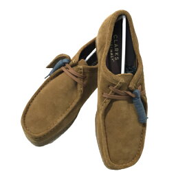 【未使用】【メンズ】CLARKS クラークス Wallabee ワラビー コーラ ブラウン モカシン メンズシューズ UK10　28.5cm