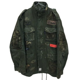 【併売】【中古】 【メンズ】APPLEBUM NAS Vintage M-65 Khaki アップルバム ヴィンテージ ジャケット サイズ：XL