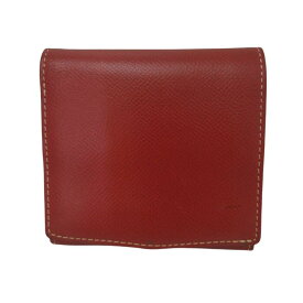 【併売品】【中古】【レディース】Epoi エポイ 中BOX 二つ折り財布 ミニ財布 RED 赤