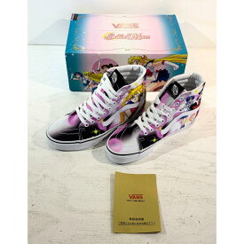 【新古品】【レディース】VANS バンズ Pretty Guardian Sailor Moon × Vans SK8-HI "Black/Pink" 美少女戦士セーラームーン バンズ スケートハイ コラボ VN0A7Q5NB9P ピンク 24.5