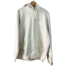 【併売】【中古】Supreme シュプリーム ContrastHootedSweatshirt コントラストフーデッドスウェットシャツ ホワイト XL