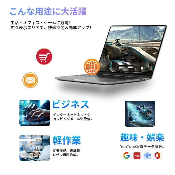 楽天市場】☆楽天1位☆【三年保証】ノートパソコン パソコン 新品 