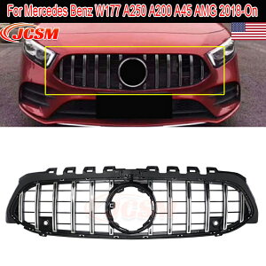 【スーパーSALE&P10倍★3/4-3/11】JCSM ベンツ W177/ V177セダン/ハッチバック パナメリカーナ グリル 現行AMGルックガーニッシュ フロントグリル フロント タイプ カスタム 社外品