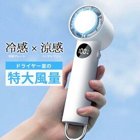 【クーポンで6,080円】【瞬間冷却】ハンディファン 冷却プレート 100段階調整 手持ち扇風機 マイナスイオン 30時間連続使用 小型扇風機 瞬間冷却 超 大風量 静音 卓上扇風機 冷却モード 充電式 コードレス 携帯扇風機 コンパクト ハンディ扇風機 おすすめ