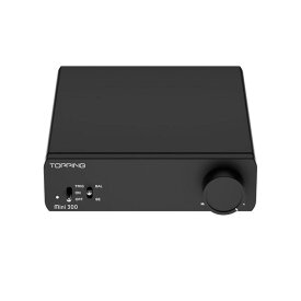 TOPPING Mini300 ブラック 1台 コンパクトデスクトップパワーアンプ Mini300 BK「在庫有」