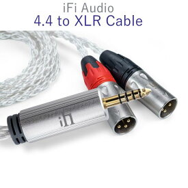 iFi Audio 4.4 to XLR cable [バランスケーブル 2m] 4.4mm- 3pin XLRオス x 2