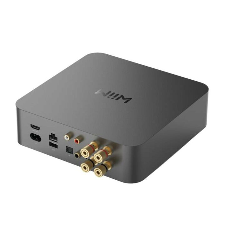 楽天市場】WiiM WiiM Amp Pro ダークグレー アンプ内蔵オーディオ 