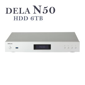 DELA N50-H60-J (受注生産品) HDD6TB シルバー ミュージックライブラリー
