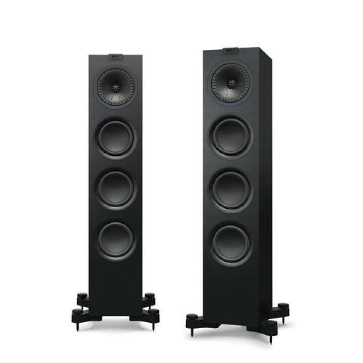 楽天市場】KEF Q550 サテンブラック フロアスタンドスピーカー 