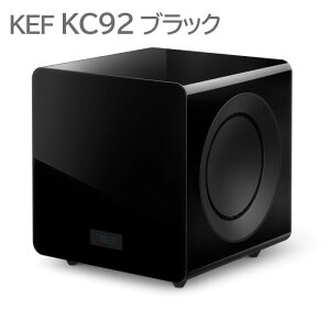 KEF KC92 �u���b�N�O���X 1�� 2×9�C���`�T�u�E�[�t�@�[ kef kc92 Black�u�݌ɗL�v