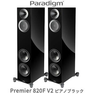 Paradigm PREMIER 820F v2 �s�A�m�u���b�N �y�A 4�h���C�o�[�E3�E�F�C�o�X���t�^�t���A�X�^���h�X�s�[�J�[�y2026�N9��20�������z