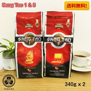 y2zxgiR[q[ Trung Nguyen SangTao1&5 ArJ uX^ ҂ (340gx2) `OG Arabica Robusta M[R[q[ hbv