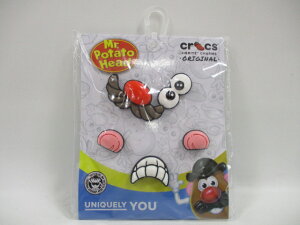 crocs �N���b�N�X �W�r�b�c �`���[�� 10015247 Mr Potato Head 5 PACK �~�X�^�[�|�e�g�w�b�h�u�g�C�X�g�[���[�v5PK 5-Pack �t�F�C�X �� 5�Z�b�g ���K�i