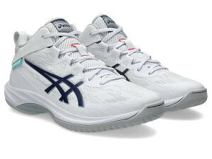 �A�V�b�N�X �Q���t�[�v V17 �i���[ �`asics GELHOOP V17 NARROW�` (White/Blue Expanse) 1063A098-104