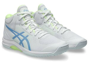 AVbNX fBQtFA[ 9 ` asics LADY GELFAIRY 9 ` (White/Light Blue) 1062A007-104