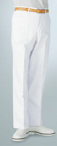 白衣 メンズ 男性 男性用、男子スラックス/ノータック430-40【02605P】