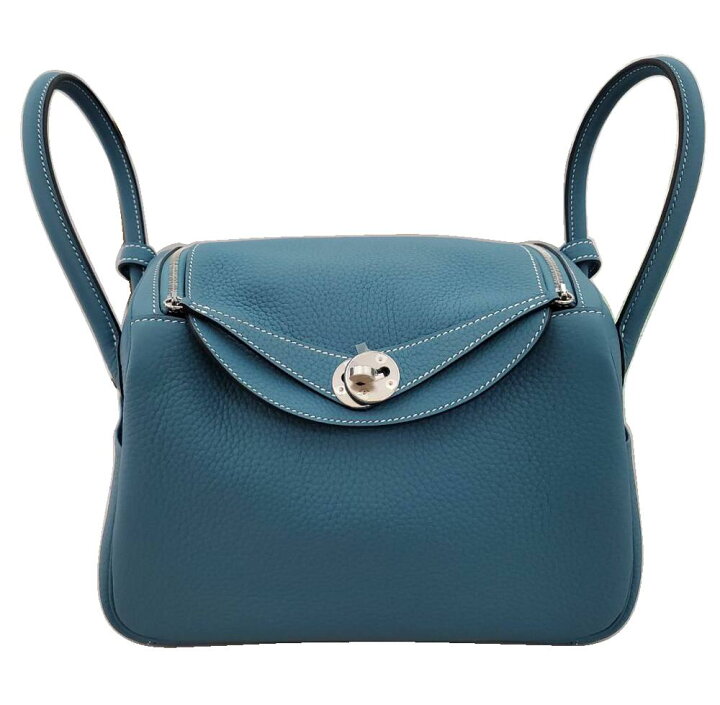 楽天市場】【新品】エルメス HERMES リンディ26 トリヨン ブルージーン 