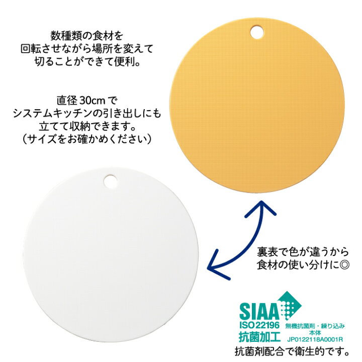 楽天市場】【ラッピング不可】◇栗原はるみ まな板（丸）30cm  