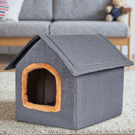 300円OFFクーポン ペットベッド 犬 猫 ベッド 冬 おしゃれ ドーム型 ペットハウス 暖かい ペット ふわふわ 犬小屋 猫小屋 洗える 休憩所 秋冬用 ぐっすり眠れる 寒さ対策 保温防寒 通気性いい 暖かい 小型犬 中型犬 キャット ペット小屋 室内用 OceanMap