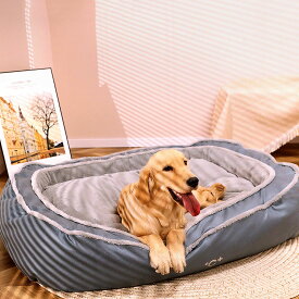 ふわふわベッド 犬 猫 ペットベッド クッション 犬用クッション ペット用品 小型犬 中型犬 フワフワ もこもこ 通年 ペット用 ベッド 寝床 ベット シンプル インテリア 防寒 オーバル おしゃれ 暖かい 洗える 高反発 OceanMap