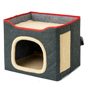 500円OFFクーポン 猫 ハウス 犬 ベッド 猫 ベッド 冬 ドーム型 犬 ベッド ドーム 犬小屋 小型犬 多用 2WAY キャットハウス 小動物用 ふかふか モコモコ 両用 折りたたみ 2way クッション 取り外し可能 いぬ ねこ ベージュ OceanMap