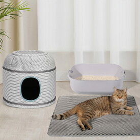 500円OFFクーポン 猫ハウス 猫小屋 屋外 犬小屋 防水 ペット キャットハウス 野良猫犬 屋外キャビンシェルター 折りたたみ式 暖かい 防寒 防水 防風 猫の家テント 猫用品 冬用 犬の足跡 犬 ハウス ドーム型 おしゃれ 室内用 猫ハウス 猫小屋 暖房 OceanMap