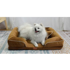 300円OFFクーポン 犬 ペット 夏 猫 ベッド スクエア型 中綿 取り外せるカバー ペットベッド 夏用 洗える 暑さ対策 通気性いい ふわふわ 猫グッズ 犬グッズ 通年適用 小型 クッション 耐噛み 滑り止め かわいい 小型犬 小動物用 ペット用品 OceanMap