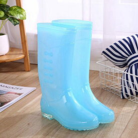 300円OFFクーポン レインブーツ レディース レインシューズ ロング丈 PVC アウトドア 長靴 おしゃれ 雨 雪 梅雨 防水 靴 ハイカット ロングレインブーツ 雨靴 おしゃれ 婦人 女性 軽量 農作業 柔らかい 可愛い 釣り ガーデニング OceanMap