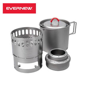EVERNEW Goj[ Ti Mug pot 500 Stove set@ECA538 Ki@AEghA@Lv@oR@NbJ[@|bg@AR[Xg[u