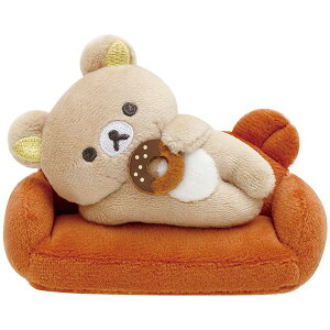 San-X �����b�N�}�\�t�@�Ńz�b�ƂĂ̂�ʂ�����݃Z�b�g BASIC RILAKKUMA HOME CAFE �����b�N�}��70×95×35mm �\�t�@��60×120×50mm
