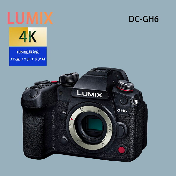楽天市場】パナソニック LUMIX GH6 デジタル一眼カメラ／ボディ DC-GH6 