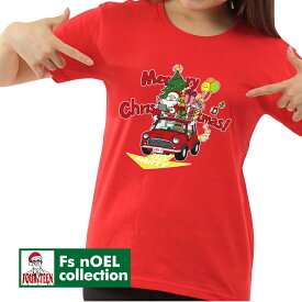 【Fs nOEL COLLECTION】サンタさんとトナカイと一緒にゴーゴーパーティTシャツクリスマスTシャツメンズレディースキッズ中厚手