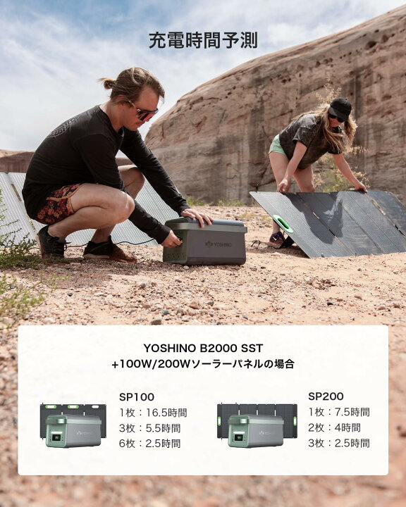 楽天市場】YOSHINO ヨシノ ソーラーパネル SP200 200W ポータブル電源 