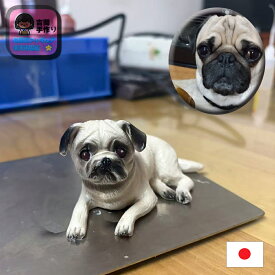 【オーダーメイド 手作り 3Dペットフィギュア】犬・猫を粘土で忠実再現！名入れ ギフト 誕生日 お祝い 記念日 トイプードル 柴犬 チワワ ポメラニアン パグ マルチーズ 混種猫 マンチカン 世界に一つだけのサプライズプレゼント