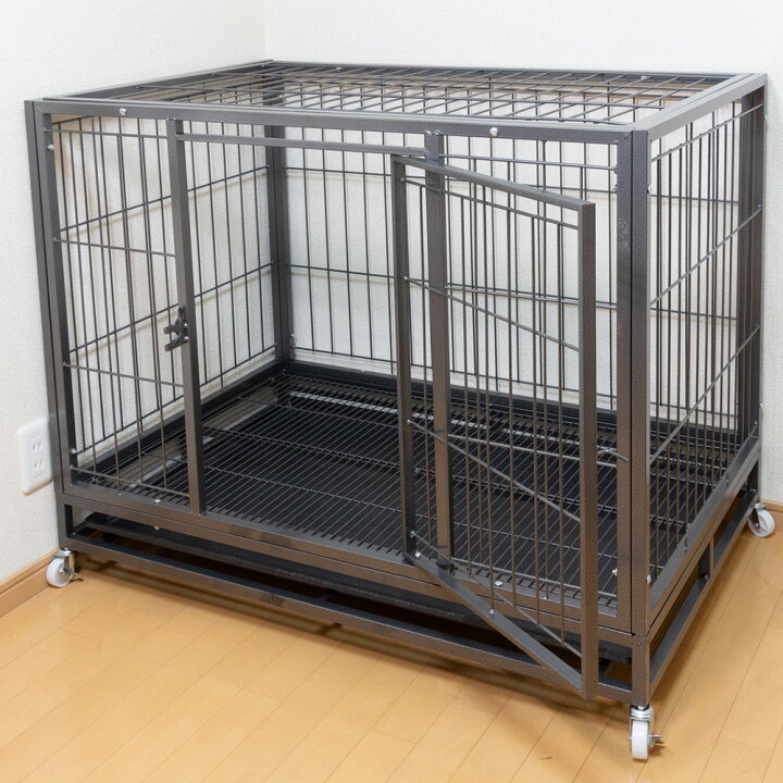 楽天市場】【クーポン配布中】幅94~125 大型犬ケージ 中型犬 ケージ 大 