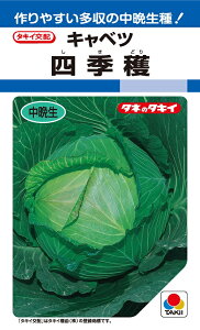 キャベツ 四季穫 2.0ml 中晩生【タキイ種苗】