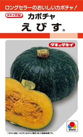 えびす　カボチャ　13粒　野菜種子　小袋【南瓜の種】【タキイのタネ】【野菜の種】