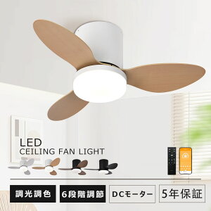シーリングファンライト led 調光調色 6段階風量調節 逆回転機能 シーリングファン ファン付き照明 シーリングライト おしゃれ 8畳 12畳 6畳 10畳 DCモーター 照明器具 天井照明 北欧 リビング