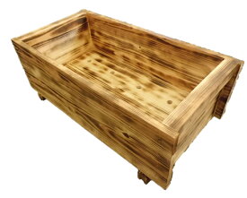 【 焼杉 プランター 出隅タイプ 】 国産杉 W600×D300×H230 焼杉板 杉板 プランターカバー 　　プランターボックス フラワーポット 植木鉢 鉢 花 花台 園芸 ガーデニング 家庭菜園 野菜 ガーデン ハーブ フラワースタンド 木製 屋内 屋外 ボックス 花畑 癒し