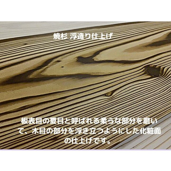 楽天市場】【 アウトレット 】焼杉板 あいじゃくり加工 （ 国産杉 ）長 